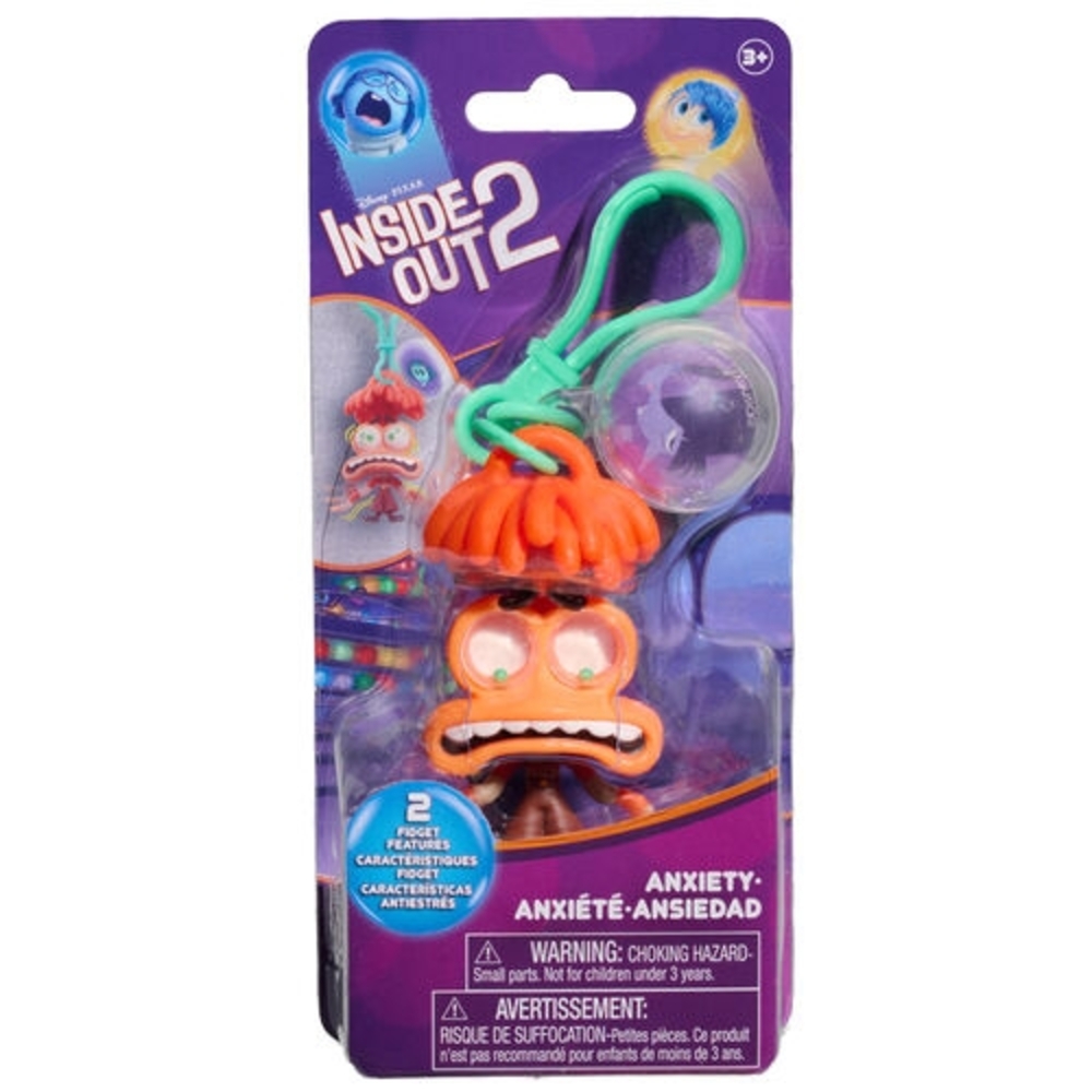Disney Pixar Inside Out 2 Movie Anxiety Doll Assorted Keychain Figure Toy